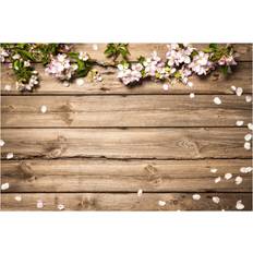 Photo Backgrounds Jojomino Photography Props Spring Flowers Wooden Wall Photography Background