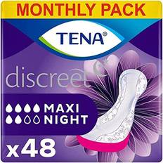 TENA Discreet Maxi Night, 48 Incontinence Pads
