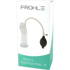 Transparent Penisförlängare Sexleksaker Fröhle PP011 Anatomische Penispumpe Comfort-Fit 1er Pack1 x 1 Stück Transparent