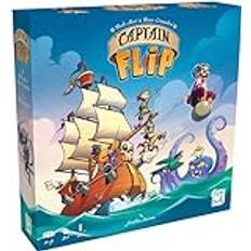 Asmodee Spela Punk Captain Flip Brädspel Strategispel Vuxna och barn från 8 år 2 till 5 spelare Svensk version