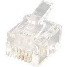 Fast telefoni Equip Telephone Plug, 6P4C