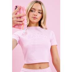 Baby T-shirts Kaiia Studio Baby Tee Baby Pink