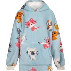 Clothing Kitties Fleece Hoodie Blue