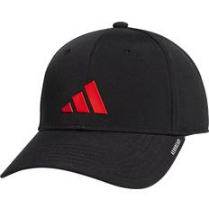 Adidas Accessories Children's Clothing adidas Kids/Boys-Girls Gameday Snapback Adjustable Fit Cap, Black/Bright Red, One