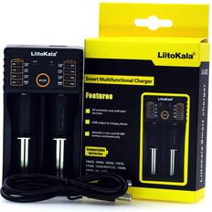 LiitoKala Liitokala Lii-100 202 402 1.2V 3.7V 3.2V AA AAA 18650 18350 26650 10440 14500 16340 25500 NiMH lithium battery smart charger Lii-202