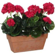 Mica Decorations Pelargonie altankasse pink Krukke