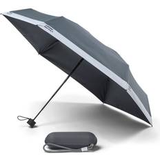 Umbrellas Pantone Taschenschirm Regenschirm mit Reise-Etui cool gray 9 Ø 90 cm, Etui: 22 x 6,5 cm