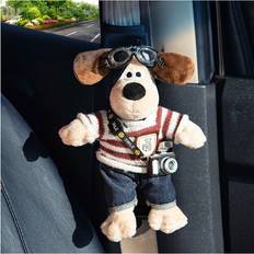 Cheap Car Upholstery RYWOLT Stylish Car Seat Belt Plush Shoulder Strap Pads Cute Puppy Decoration Cover