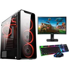 Desktop Computers FCS Gaming Intel Quad Core i5 16GB 2TB 128GB