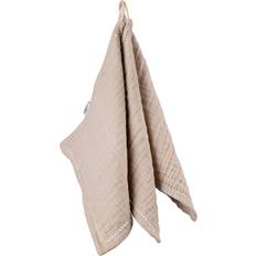 Beige Tücher & Waschlappen Sebra Waschlappen aus Musselin, seabreeze beige 3er-Set Beige