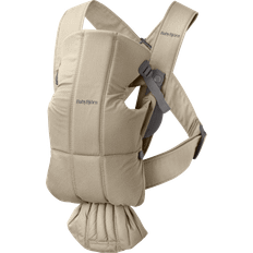 BabyBjörn Baby Carriers BabyBjörn Mini Baby Carrier Woven Beige