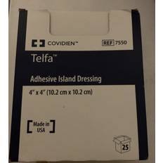 First Aid Covidien Telfa sterile adhesive dressing sq. 4 25 per X