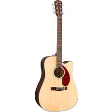 Fender Acoustic Guitars Fender Classic Design Series Cd-140Sce Cutaway Dreadnought Acoustic-Electric Guitar Natural