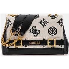 Guess Vesker Guess Sestri 4G Peony Logo Crossbody Black T/U