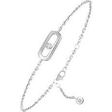 Messika Armband move uno charity 0.01ct vitguld