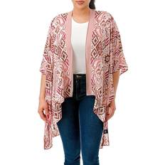 Swimsuit Cover-Ups & Sarong Wraps Marcus Adler Marcus Adler Paisley Kimono Pink ONE SIZE