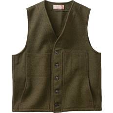 Filson Vests Filson Men's Mackinaw Wool Vest, Medium, Green