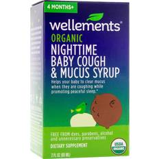 Wellements cough mucus baby nighttime 2 pack