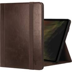 Torro iPad Pro 13" Leather Case 2024 Dark Brown