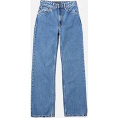 Nudie Jeans Women Jeans Nudie Jeans Clean Eileen Casual Blue High Waist Loose Wide Fit Women's Organic W28/L30 Sustainable Denim W28/L30