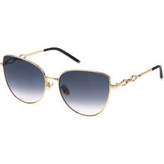Solglasögon Mulberry SML249 Gold/Blue Butterfly Women