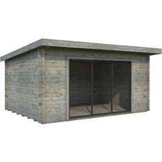 Gråa Friggebodar Palmako Gartenhaus Lea 14,2 (Gebäudefläche )