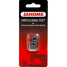 Janome pintuck foot 5 and 7-groove 2 pack