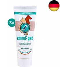 Emmi-Pet Pets Emmi-Pet 3x hunde-zahncreme ultraschall-zahnbürste hundezahnpasta Neutral
