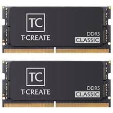 Team T-CREATE CLASSIC 64GB (2 x 32GB) 262-Pin DDR5 SO-DIMM DDR5 5600 (PC5 44800) Laptop Memory Model CTCCD564G5600HC46ADC-S01