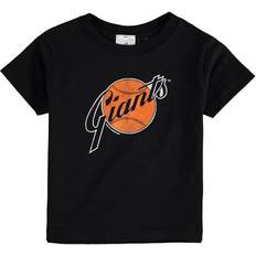 Soft As A Grape Toddler Black San Francisco Giants Cooperstown Collection Shutout T-Shirt