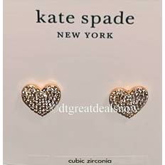 Jewelry Kate Spade earrings truly rose gold tone White/Colorless