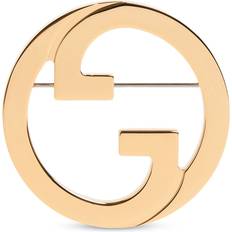 Gucci Brooches Gucci Blondie Brass Brooch Gold 01