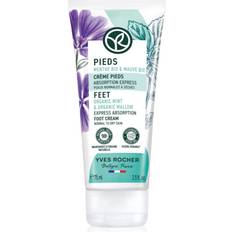 Hudpleje Yves Rocher Pieds Nærende creme benene Organic Mint & Organic Mallow 75ml