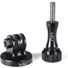 HSU Aluminum Tripod Mount Adapter for GoPro, Hero 9 Monopod Mount Thumbscrew