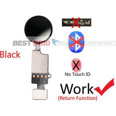 Aihontai working Black 1pcs Home Button with Flex Cable for iPhone 7G 7 Plus 8 8 plus Home button