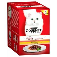 Gourmet mon petit cat food poultry 12x50g