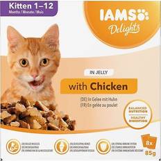 IAMS Cats - Wet Food Pets IAMS kitten delight chicken jelly food pouches