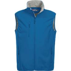 Clique Men Vests Clique Basic Softshellweste Herren royalblau Blau