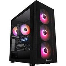 2.5 GHz Desktop Computers PC Specialist Cypher 210 Gaming Desktop Nvidia Geforce