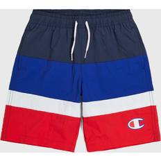 Champion Kids Striped Swim Shorts Navy Multi