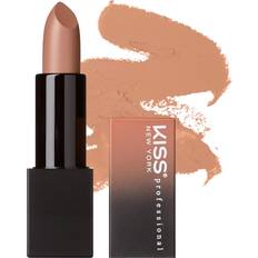 Kiss New York Professional Rich Pigmented Lipstick, Smooth Satin Finish, Long Lasting, Infused with Shea Butter and Vitamin E Honey Glaze