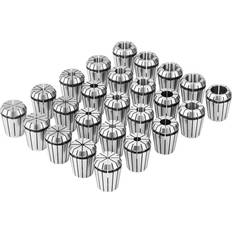 VEVOR 25 pcs ER32 Collet Set, 1/16''-13/16'' ER32 Spring Collet Chuck Set, 0.0006"/15 μm TIR Lathe Chuck Tool with 25 Labeled Storage Boxes, for CNC