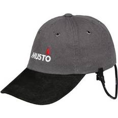 Musto Accessories Musto Evolution Original Adjustable Fit Cotton Crew Cap Dark Grey