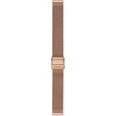 Fossil Bracelets Fossil 14Mm Rose Gold-Tone Stainless Steel Mesh Bracelet