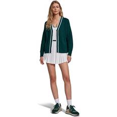 Green - Women Cardigans Varley Women's Cardigan Dorset Relaxed Knit Forest