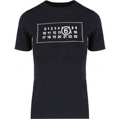 Essential Hvid Kortærmet T-shirt - Sort