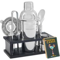 Zulay Kitchen Mixology Kit with Bar Set