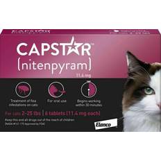 Elanco 6 pack capstar flea treatment for cats