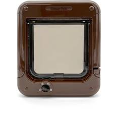 Petmate rotary 4-way locking cat flap brown