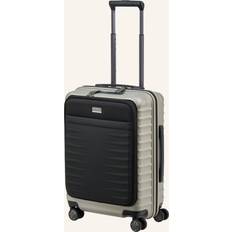 Beige Koffer Titan Trolley S+ GRAU